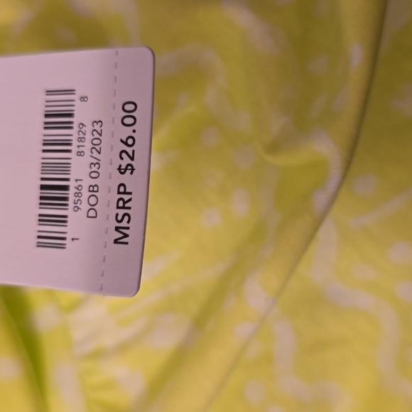 CARTER'S BRAND BABY GIRLS GREEN DRESS OR TOP SIZE 24M - Picture 8 of 10